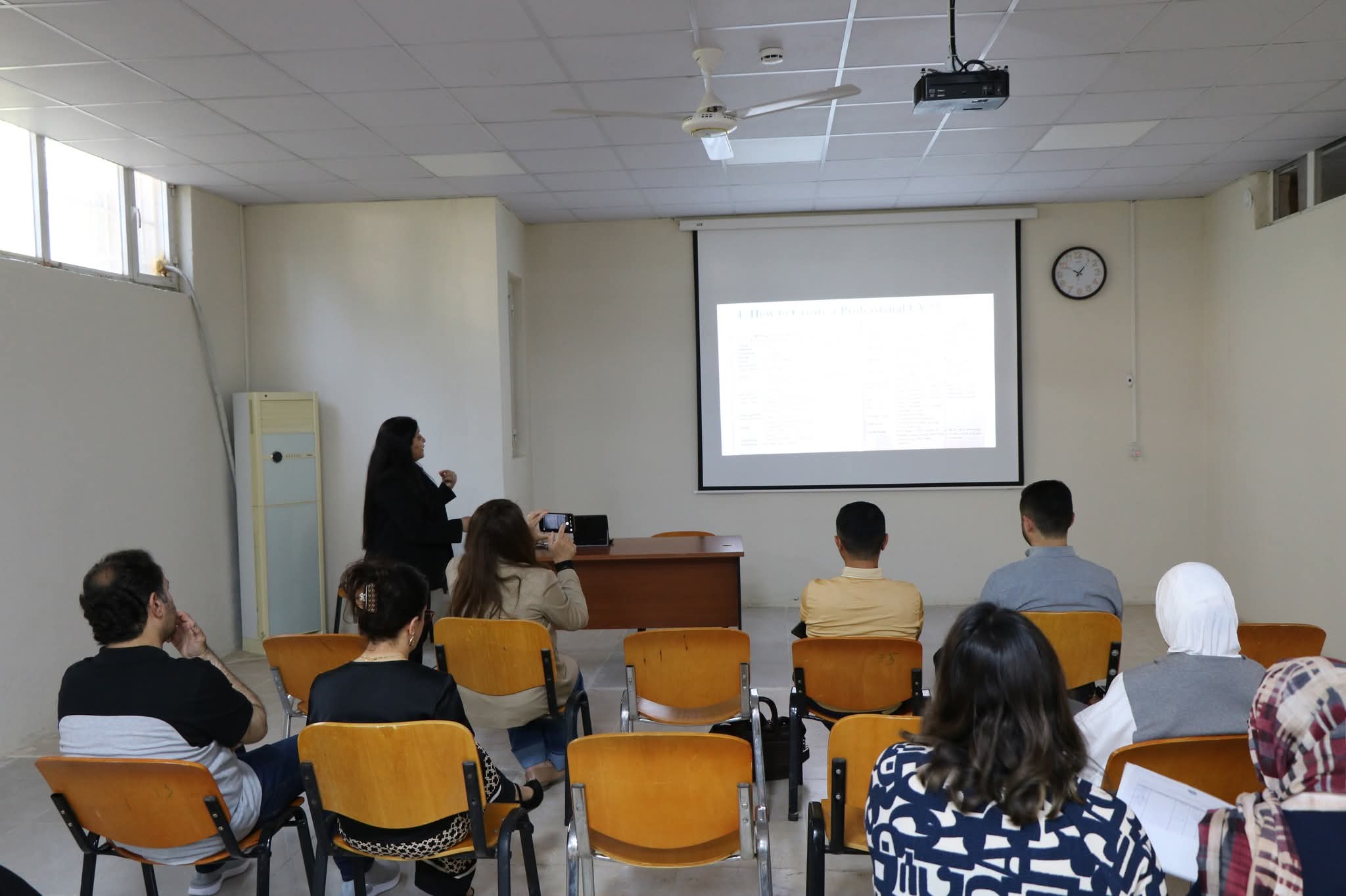 Kurdistan Institution Hosts Workshop on Building the Digital Professional Identity